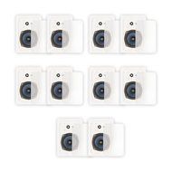Blue Octave RW53 In Wall Speakers 3 Way Home 2800 Watts New 5 Pair Pack RW53-5PR