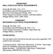 Frigidaire Professional 27" Stainless Steel Electric Wall Oven/Microwave Combo FPEW2785PF FPMO209KF MWTKP27KF N5