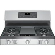 GE JGB860SEJSS 30" Stainless Steel Gas Sealed Burner Double Oven Range - Convection N4