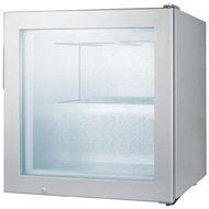 Summit SCFU386VK 24" Commercial Glass Door Vodka Chiller with 2 cu. ft. Capacity Self-Closing Door Factory Installed...