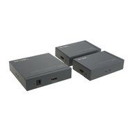 VeLLBox HDMI 4-port Extender by cat-5e/6 cable 50m Support Resolution up to 1080p, Universal Power Adapter, Grey N8