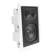 Pyle In-Wall / In-Ceiling Dual 8.0'' Enclosed Speaker Systems, 2-Way Flush Mount Stereo Speakers (Pair) N3