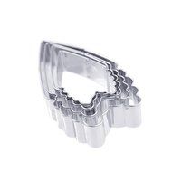 MuLuo Peony Floral Petals Flower Cutter Stainless Steel Set Cake Decorating 4Pieces Sugar N2