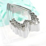 MuLuo Peony Floral Petals Flower Cutter Stainless Steel Set Cake Decorating 4Pieces Sugar N3