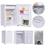 Cway 4.4 Cu. Ft. Compact Single Reversible Door Mini Refrigerator and Freezer Fridge Dorm N3