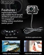 Foxtech HoryzonHD Full HD V4 1080P FPV Camera ModeI (80cm Cable Length) N6