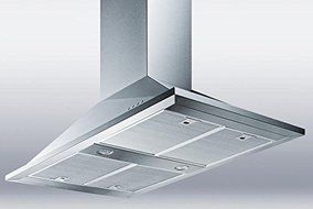Summit SEIH1536CV3 36" 600 CFM Island Range Hood With Adjustable Chimney Height Aluminum Cassette Filters Two... N3