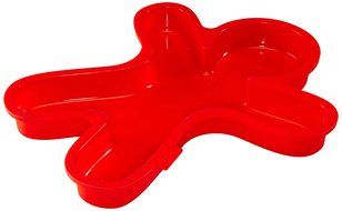 Lekue Santa Claus Cake Mold, Red N6