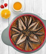 Silicone Round Cake Pan | Large 9-inch Baking Cake Mold by Boxiki Kitchen | Best Non-Stick Bakeware | FDA-Approved... N5