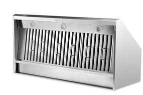 Thorkitchen HRH4806U 48" Under Cabinet Range Hood with 900 CFM Push Control, Stainless Steel N2