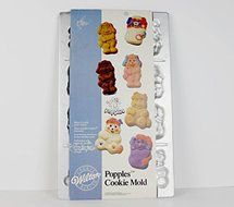 Wilton Popples Cookie Mold - Vintage from 1986