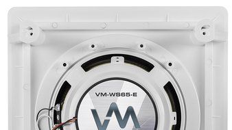 4) VM Audio Elux 6.5-Inch 200W 2 Way In-Wall Surround Sound Home Speaker (Four) N7