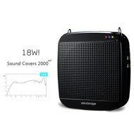 WinBridge WB003 High-Power 18W Portable PA Voice Amplifier with 7.4V/1200MAh Lithium Battery Suitable for Tour... N5