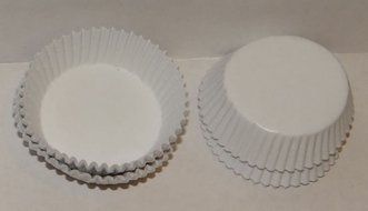 601 White Paper Candy Cups 1000 Pack Candy Making Supplies CP-17