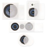 Blue Octave In Wall and In Ceiling 7.2 Home Theater Speaker Set New 2560 Watts RHT537 N2