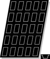 Flexipan, Rectangular Cake 3.71 Oz, 89mm x 46mm x 25mm Deep (3-1/2" x 1-3/4" x 1" Deep), 25 Cavities
