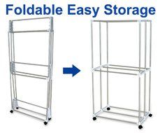 Portable Clothes Dryer Electric Laundry Drying Rack 33 LB Capacity Best Energy Saving Folding Dryer Quick Dry... N4
