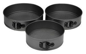 Oneida Platinum Springform Pans, 3 Pack