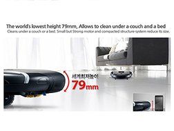 SAMSUNG VC-RM72VG Smart Tango View Super Slim Robot Vacuum Cleaner - Green N2