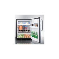 SUMMIT Built-In Undercounter Refrigerator-Freezer For Residential Use N20