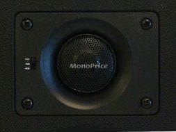 Monoprice 6-1/2 Inches Polypropylene 2-Way In-Wall Speakers (Pair) - 40W Nominal, 80W Max. N4