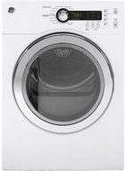 GE DCVH480EKWW 4.0 Cu. Ft. White Stackable Electric Front Load Dryer