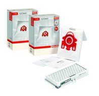 Genuine Miele Maintenance Kit featuring 8 x Miele 3D FJM Dustbags and a Miele SF HA 50 Active Hepa Filter with...