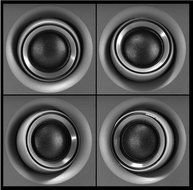 OSD Audio IW670 6.5-inch Polypropylene In-Wall Speaker Pair N3