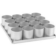 Alan Silverwood 16 Piece 3 inch Round Cake Pan Set 12334
