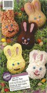 Wilton Bite-size Petite Bunnies Cake Pan Cookie Brownie Treat Mold ~ 9 Cavity N2