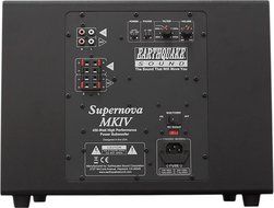 Earthquake Sound Supernova MKIV-12 Powered Subwoofer with SLAPS Technology, Black Ash N8