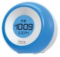 iHome Compact All in One Bluetooth Wireless Color-Changing Dual Alarm Clock Radio with Large Easy to Read Backlit... N2