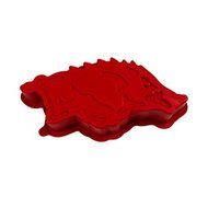 NCAA Arkansas Razorbacks Cake Pan with Stand, One Size, Red by Fanpans