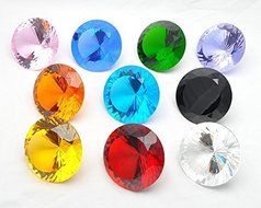 20pcs/lot Crystal 20mm Diameter Wedding Table Favor Crystal Diamond For Wedding Centerpiece Decor N2