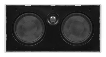 Monoprice 106317 5-1/4-Inch Center Channel Micro-Flanged In-Wall Speaker