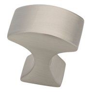 Threshold&trade; Decca Knob - 10-Pack - Satin Nickel