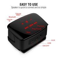Meidong Dual Driver Stereo Sound Portable Bluetooth with Big Subwoofer's for Deep Bass, Touch Wireless Speaker... N4