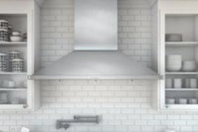 Europa Siena Pro 48" 1200 CFM Wall Mount Range Hood in Stainless Steel