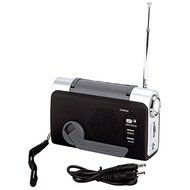 Wind Up Hand Crank LED Flashlight Radio Emergency FM Weather Phone Charger Green N2