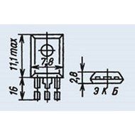Transistors silicon KT816A analogue 2N5193, BD434, BD436, BD612 USSR 30 pcs