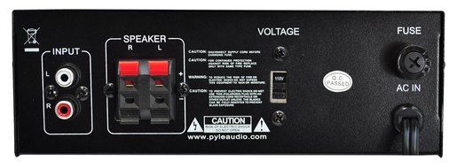 Pyle Home PCAU15A 2 x 15 Watts Mini Power Amplifier with LED Display N22
