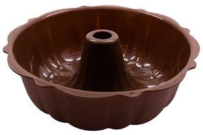 Marathon Housewares KW200012OR Premium Silicone Bundt Pans, Orange N13