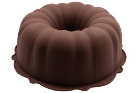 Marathon Housewares KW200012OR Premium Silicone Bundt Pans, Orange N14