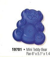 Silicone Mini Teddy Bear Pan