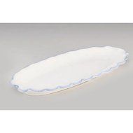 cake pan kbu759-25-712 [17.72 x 7.49 x 1.58 inch] Japanese tabletop kitchen dish Hiroshi heat Banko Blue Wave...