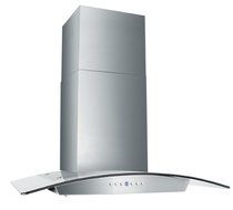 Z Line KZ-30-LED Stainless Steel Wall Mount Range Hood with Glass/Baffle Filters N3