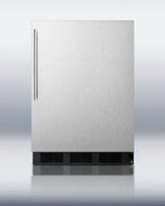 Summit AL752BBISSHV 24&quot; 5.5 Cu. Ft. Capacity ADA Compliant Compact Refrigerator with Automatic Defrost Adjustable... N3