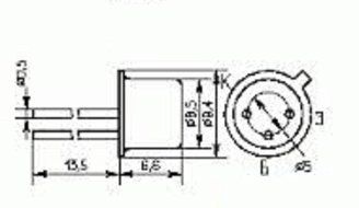 Transistors silicon KT662A military USSR 4 pcs
