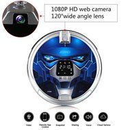JISIWEI S+ Wi-Fi Enabled Robotic Vacuum Cleaner with Camera and Mobile App Remote Control for Pets and Allergies... N8