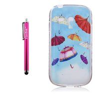 G550 Case, Firefish Colorful Pattern TPU Durable Soft TPU Back [Soft-Flex] [Shock Absorption Technology] Case... N209